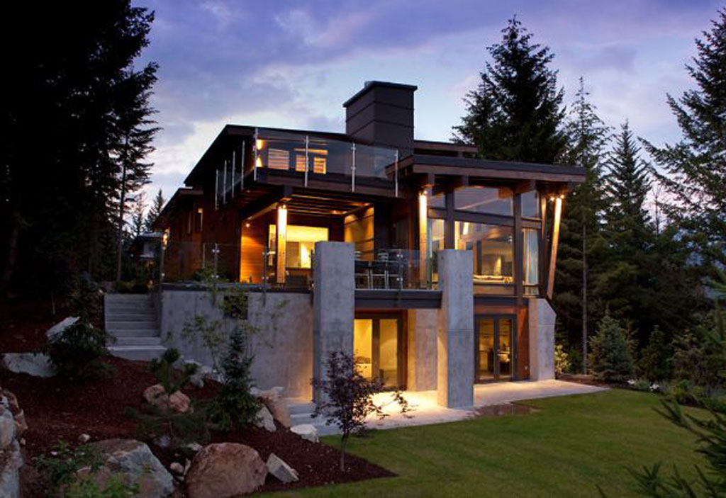 mountain retreat house design » Viahouse.