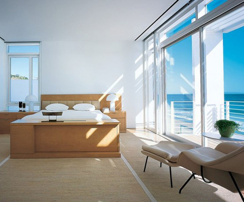 Beach House Bedroom Interior - Home Design Style