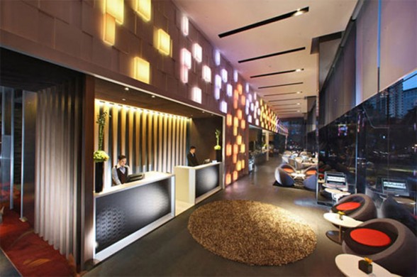 Luxury Hotel Interior Design with Modern Lighting Quincy Hotel