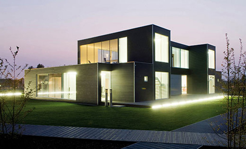 Modern Minimalist Eco Friendly Prefabricated House Designs » Viahouse.