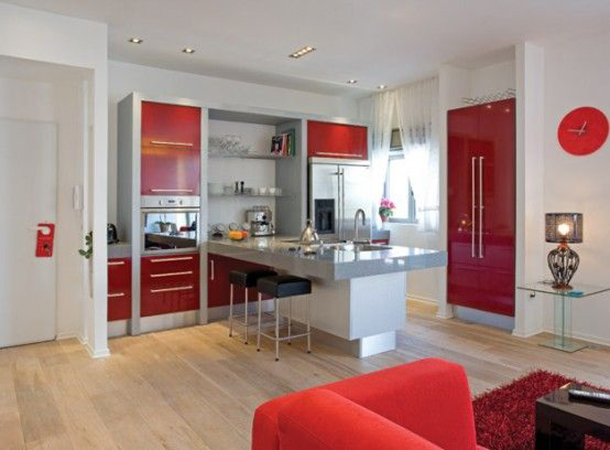 red kitchen themes
