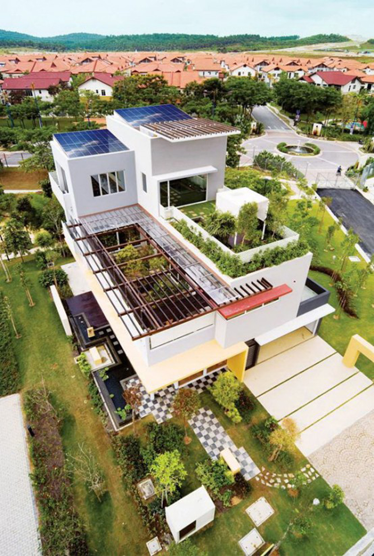Great Tropical Houses in Urban Environment, Eco-Friendly Home ...