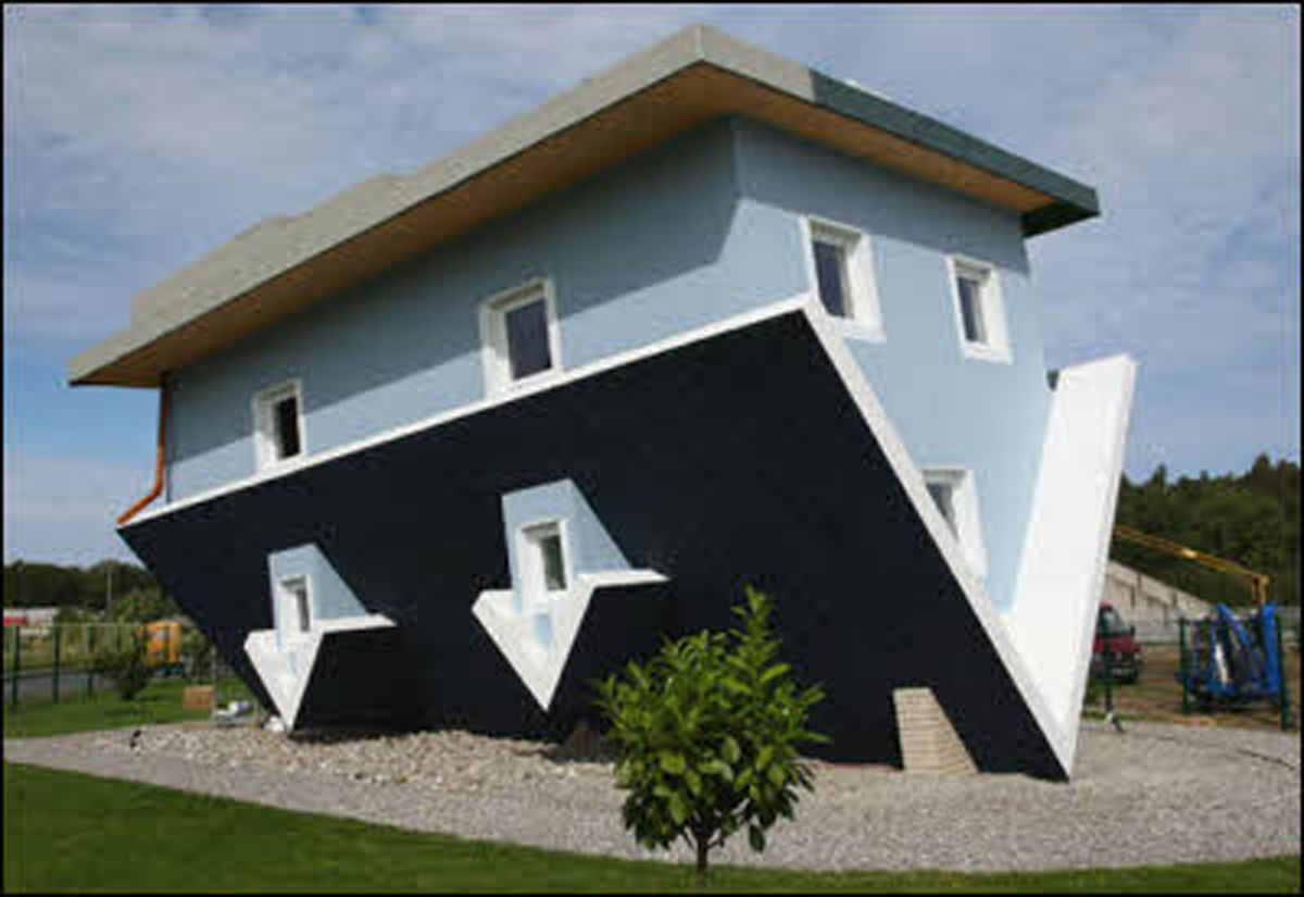 Inverted Home Design, Amazing Architecture called Wonderworks ...