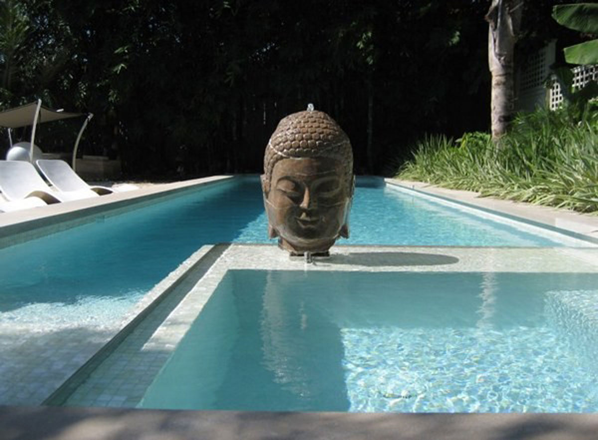 outdoor swimming pool landscaping » Viahouse.