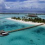 Maldives paradise resort island