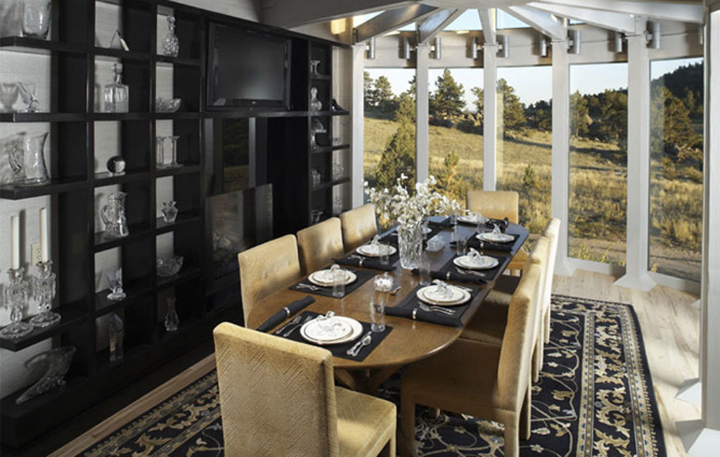 Luxury Ranch Dining Room Decor