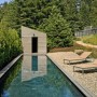 Natural Contemporary Cottage Design Sebastopol Luxury Residence: Natural Outdoor Swimming Pool Plans