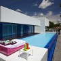 outdoor country house swimming pool decor