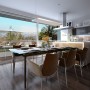 Incredible View Glass House Building: Incredible View Glass House Building   Kitchen