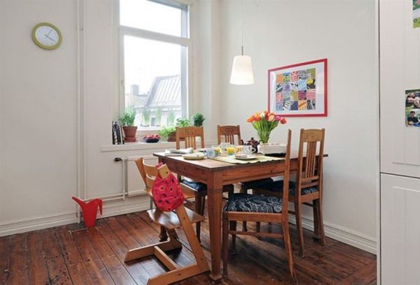Perfect Family Apartment Inspiration - Dinning Room