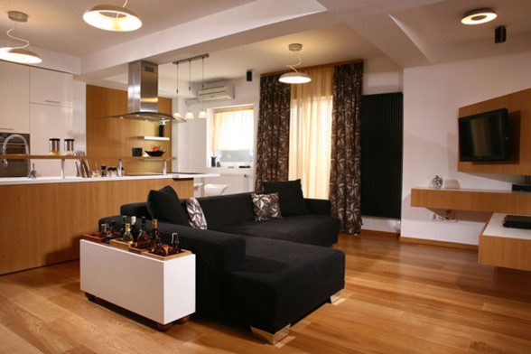 Ştefan Lazăr Apartment Design – Livingroom