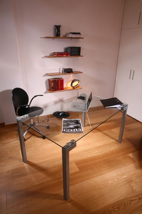 Ştefan Lazăr Apartment Design – Working Room