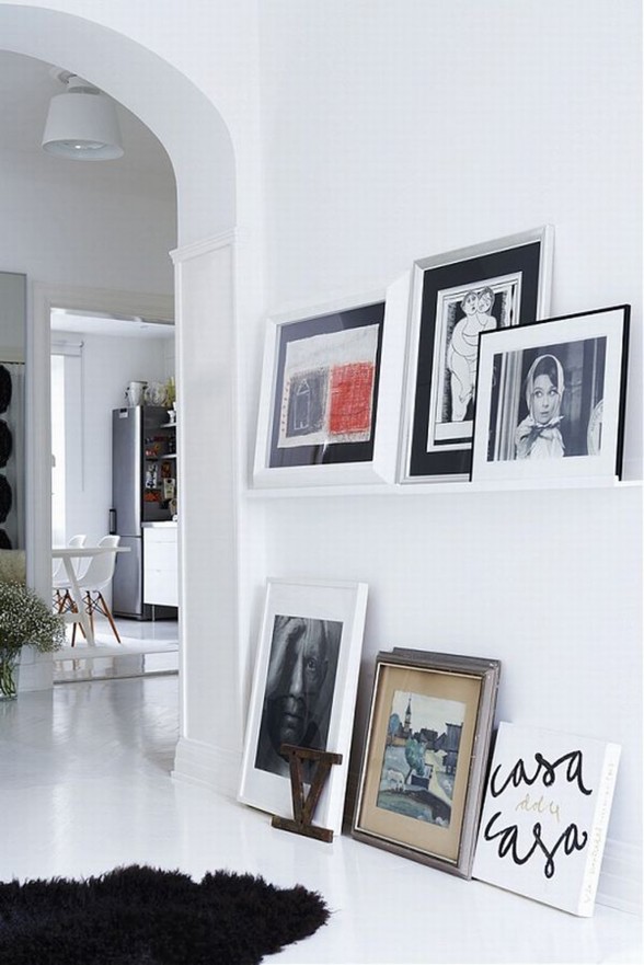 Black and White Themes, Contemporary Interior Design - Viahouse.Com