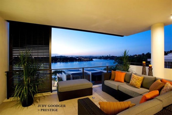 Executive Living Space, Dream Contemporary Apartment Design by Judy Goodger