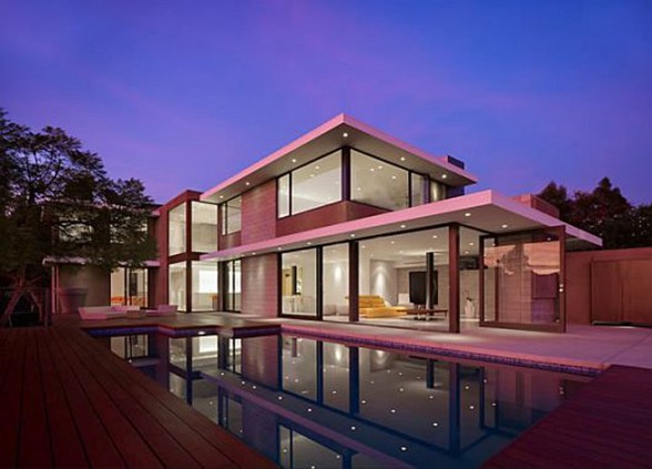 Modernity and Luxurious House Design in Exquisite Residence, the Evans House