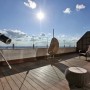 Moskow Skyscraper Apartment, Luxurious Penthouse Design with Awesome Deck View