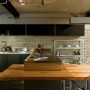 The Industrial Loft, Great Interior Design with Brick-Like Decoration: The Industrial Loft, Great Interior Design With Brick Like Decoration   Kitchen