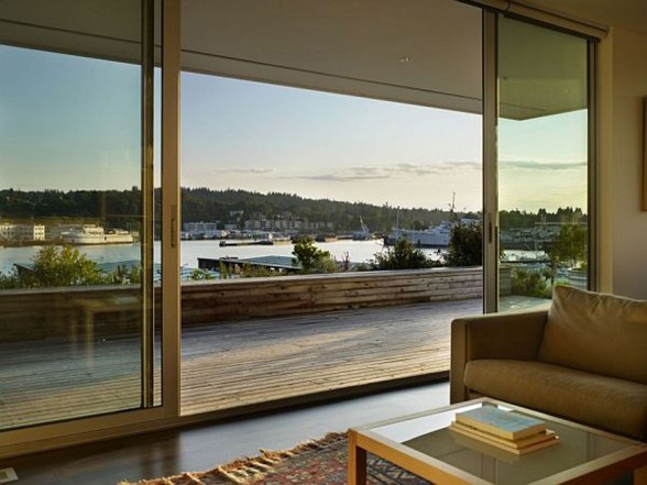 Breathtaking Roof Top House in Seattle by Miller Hull - Terrace