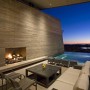 Fabulous Desert House in Arizona by Brent Kendle: Fabulous Desert House In Arizona By Brent Kendle   Terrace With Beautiful Views