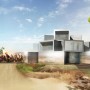 Futuristic Cubed Architecture from Julian De Smedt Architect