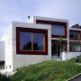 Han Bit House, Slope Concrete House Design in Switzerland by Burkhalter Sumi Architekten