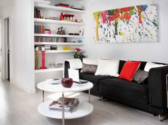Modern Apartment Ideas for Young Professional - Livingroom