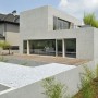 Modern House Design with Rooftop Terrace in Slovenia by Bevk Perovic - Green Garden