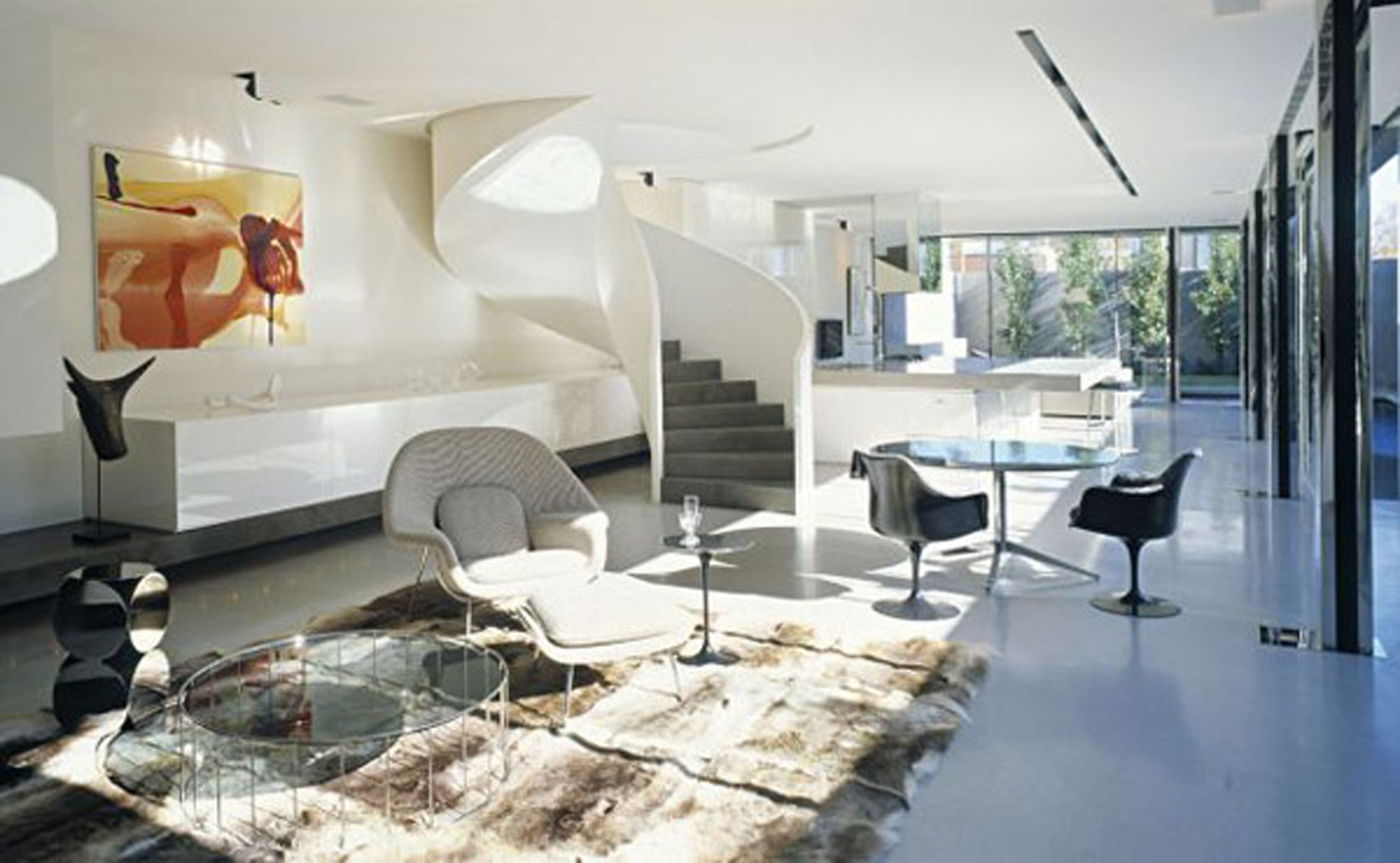 » Modern Interior Design for a Contemporary Concrete House ...