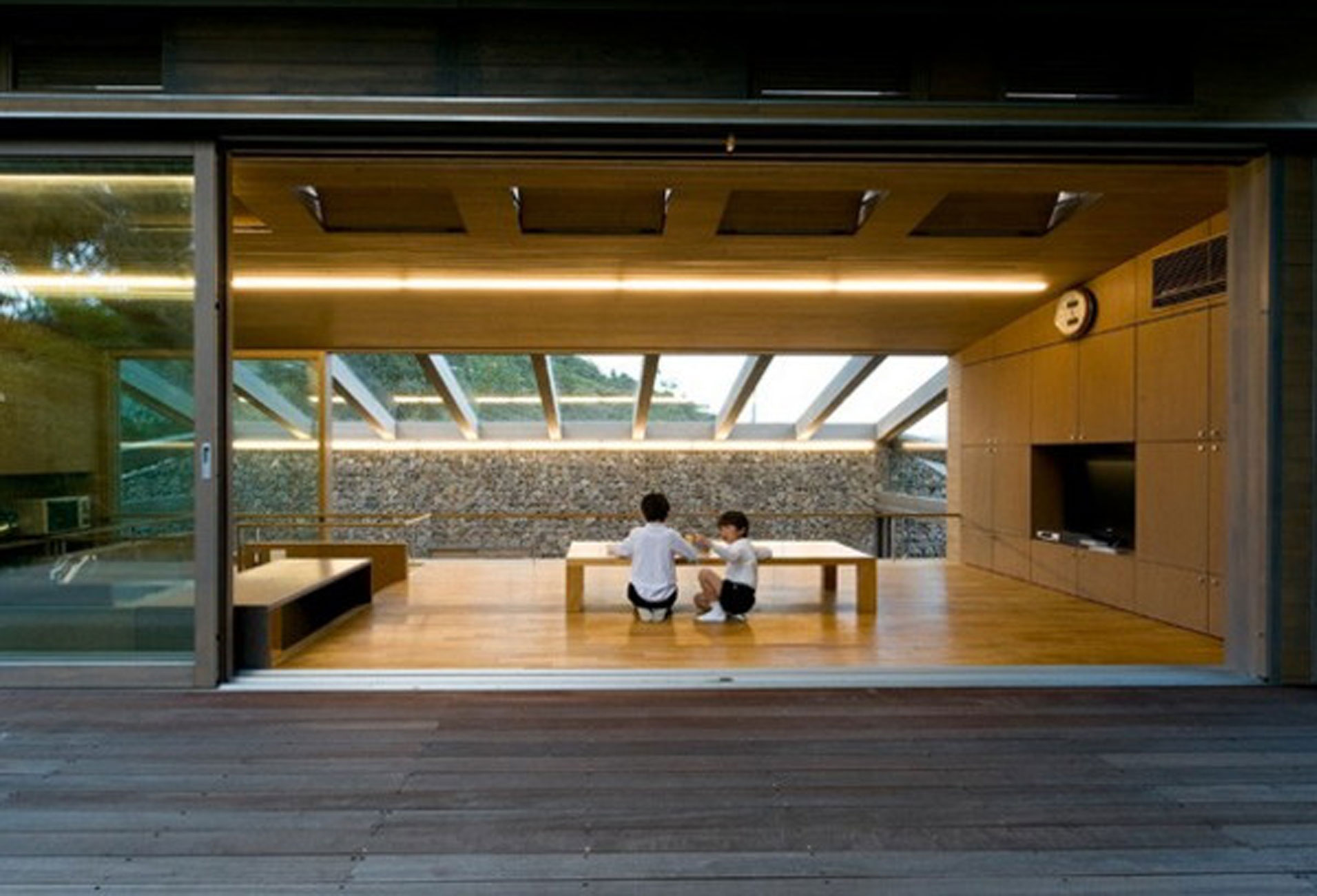 The Beach Valley A Roof Of Glass House Design Interior