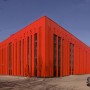 Unique Building Design, the Red Barcode Building