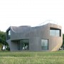 Unique Shape of a Concrete House with Modern Interior Design in Argentina: Unique Shape Of A Concrete House With Modern Interior Design In Argentina
