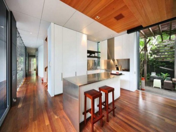 Manly and Modern, A Great Beach House Design for Men - Kitchen