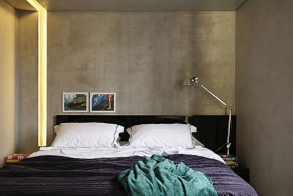 A Disc Jockey’s Modern House with Studio in Sao Paulo - Bedroom