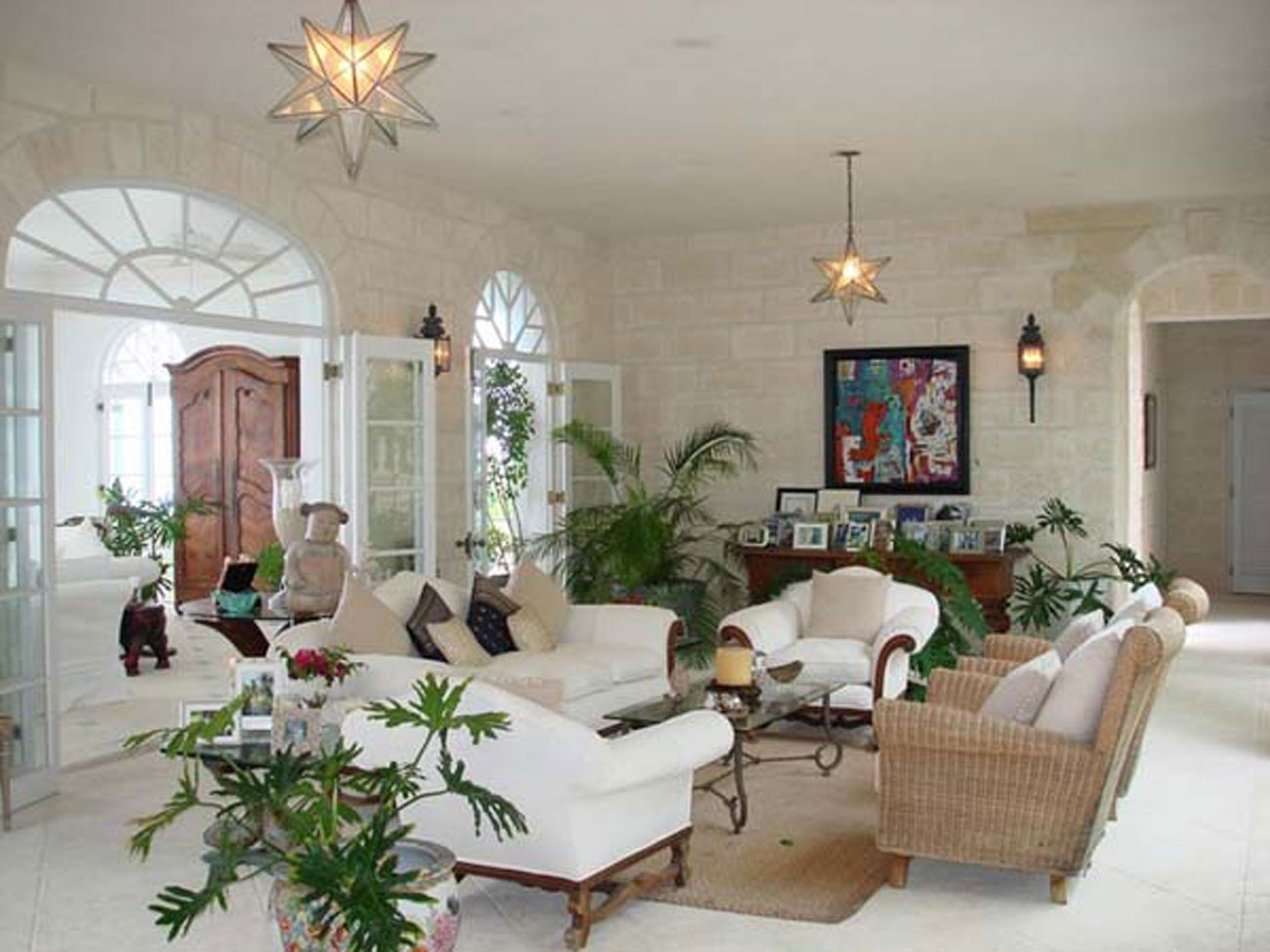 Classic Lucsious Barbadian Residence Interior Ideas In