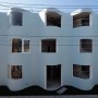 minimal white urban apartment designs