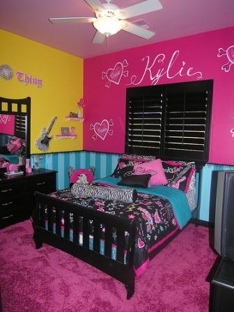 teen-bedroom-decor-girls-bedroom-rockstar