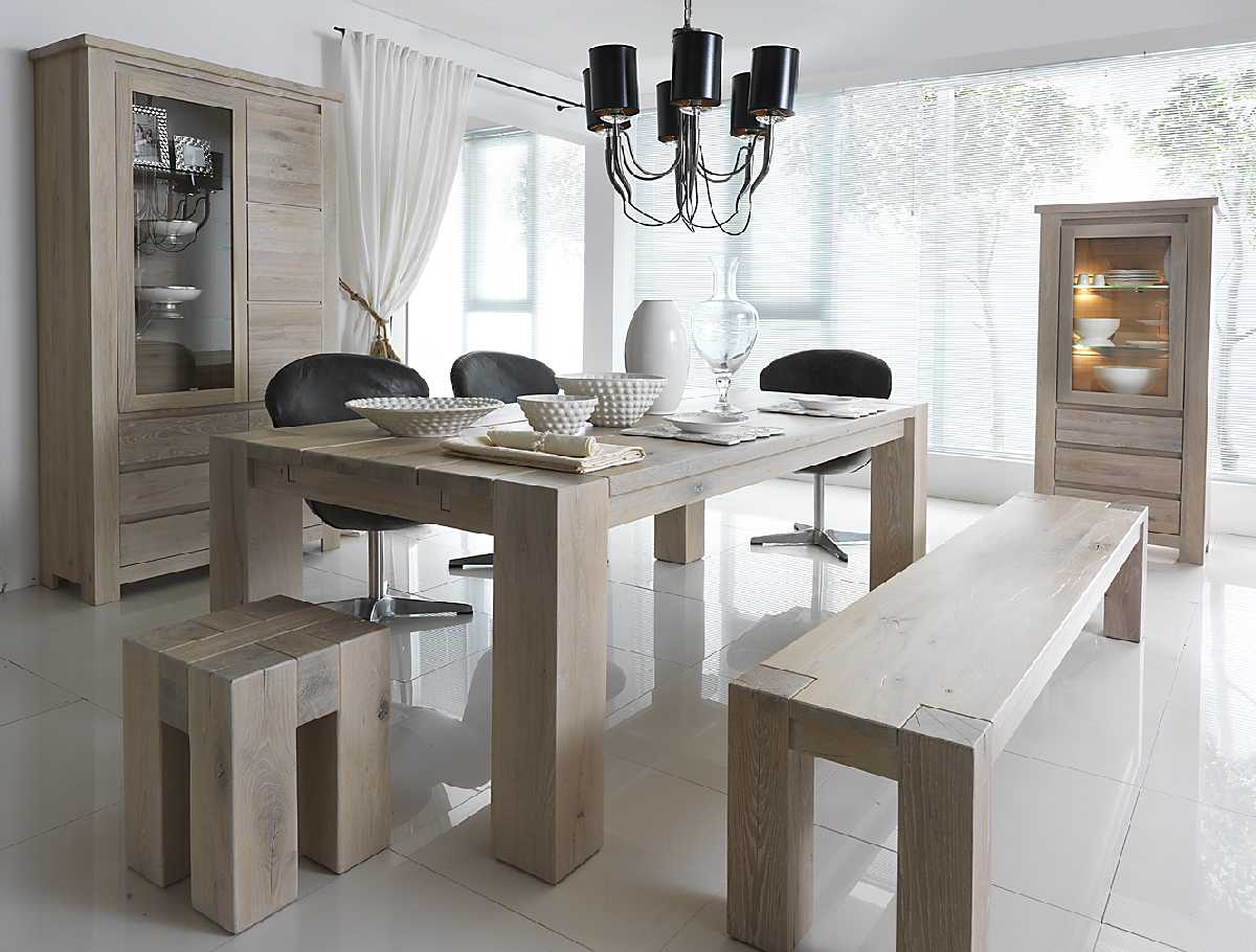 light wood furniture contemporary