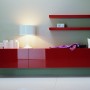 Modern Italian Furniture: Modern Italian Furniture Red Design