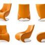 Deluxe Loungers 2013 coming from Leolux : Bolea and Darius: Yellow Luxury Loungers From Leolux Darius