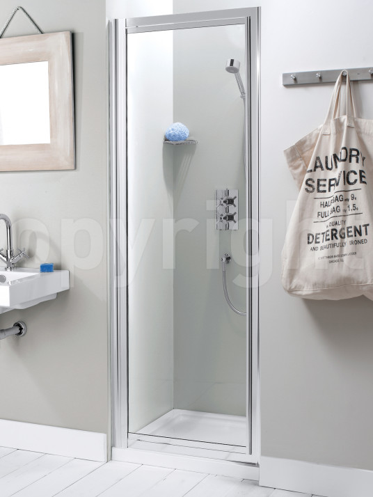 Small Bathroom Design Stainless Frame Glass Reliabuilt Door Design