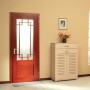Reliabuilt Door Design for Modern Style: Small Reliabuilt Door Design Red Frame Glass Door Small Closet