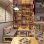 Alaloum Board Game Cafe Design by Triopton Architects: Alaloum Board Game Cafe Chairs