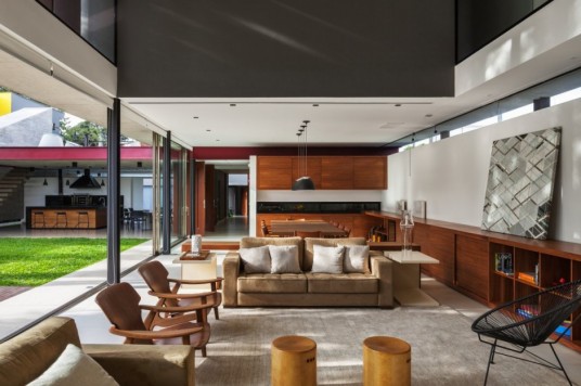 Planalto House Design Living Area