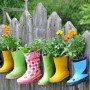Made Your Used Shoes for Home Decoration Flowers: Home Decorating Flowers Arrangements