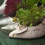 Made Your Used Shoes for Home Decoration Flowers: Home Decoration With Flowers