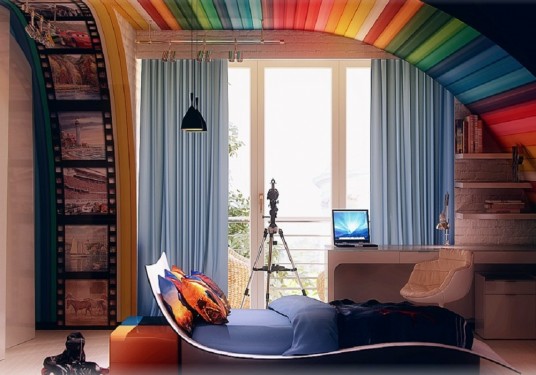 design interior rainbow