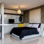 Bedroom Small Home Design in Brazil By Alex Nogueira Architects