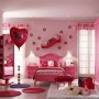 Theme of Hello Kitty Home Area Style: Hello Kitty Theme Girl Bedroom Design Ideas