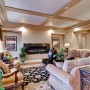 luxury oakwood homes living room design
