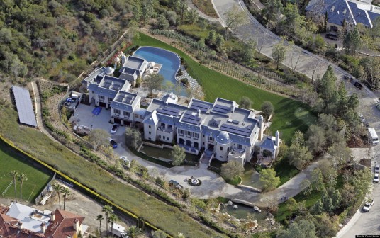 Construction has finally finished on Tom Brady and Gisele Bundchen's $25 million custom built Brentwood mega-mansion